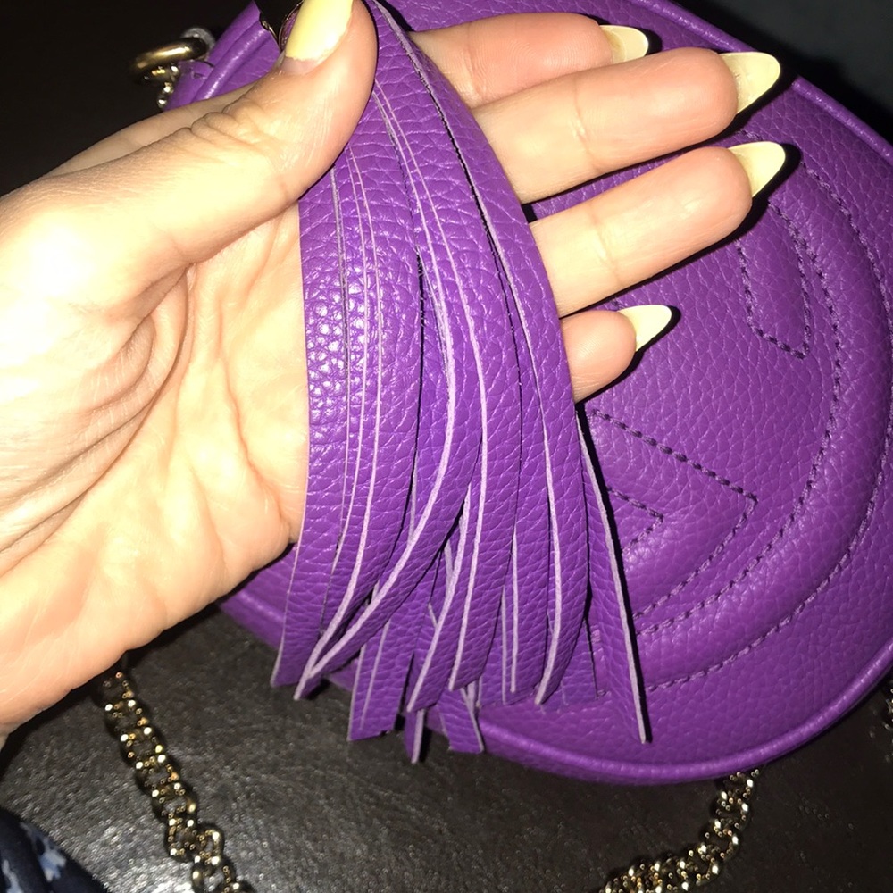 SOLD !!! Gucci soho leather mini chaing bag - Picture 3 of 8